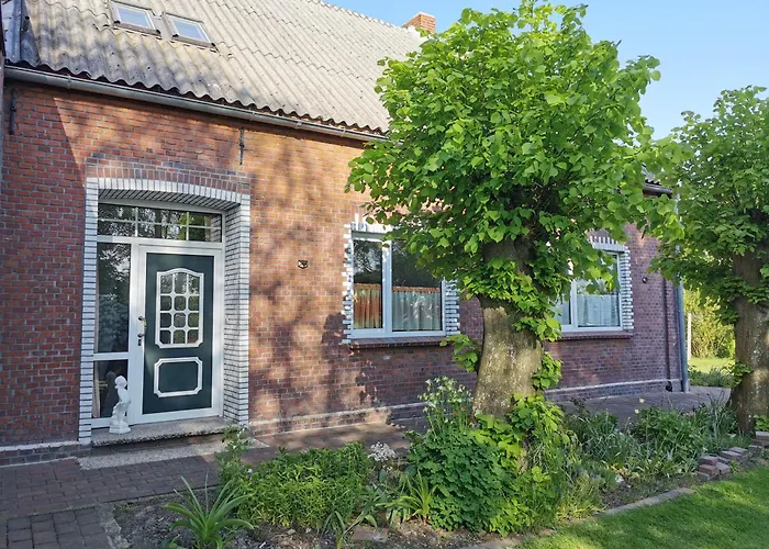 Nordsee Gulfhof Dornum - Mit Großem Garten Roggenstede